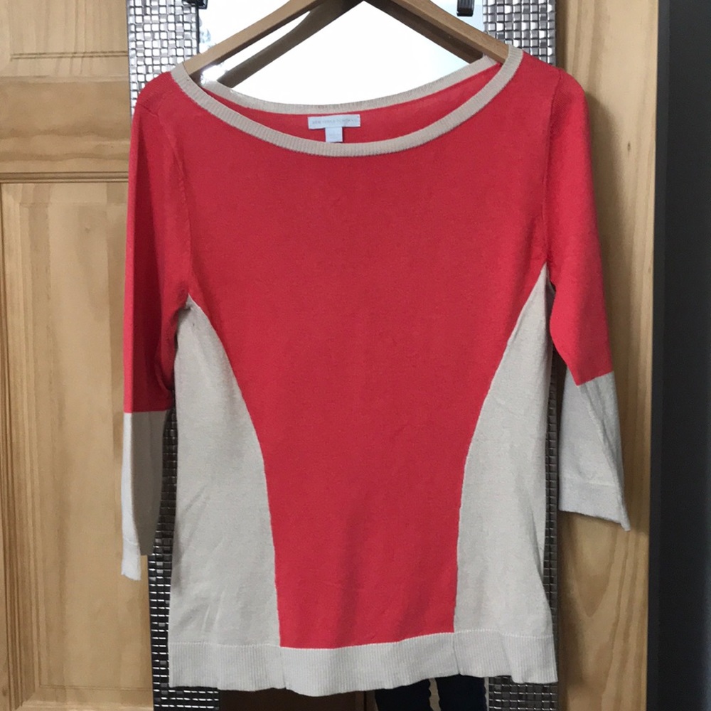 3/4 sleeve thin sweater